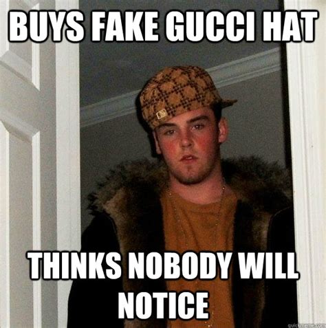 dude with gucci hat meme